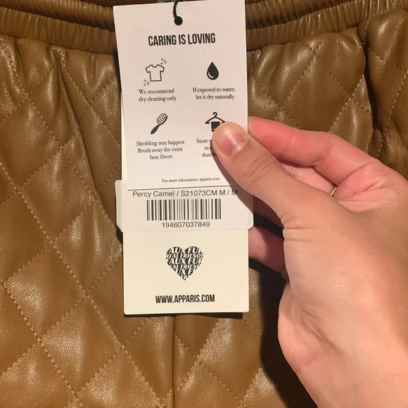 New APPARIS Percy quilted shorts - Picture 4 of 7